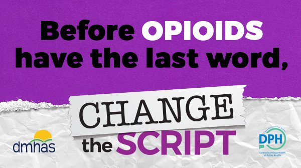 CTDPH's tweet photo. Fact: Naloxone (aka Narcan) stops the deadly effects of opioid overdoses. It’s available at many pharmacies. Learn more at https://t.co/V6pWgxu2ki. #ChangeTheScriptCT #opioids #RxAwareness https://t.co/lQRzN4rFcG
