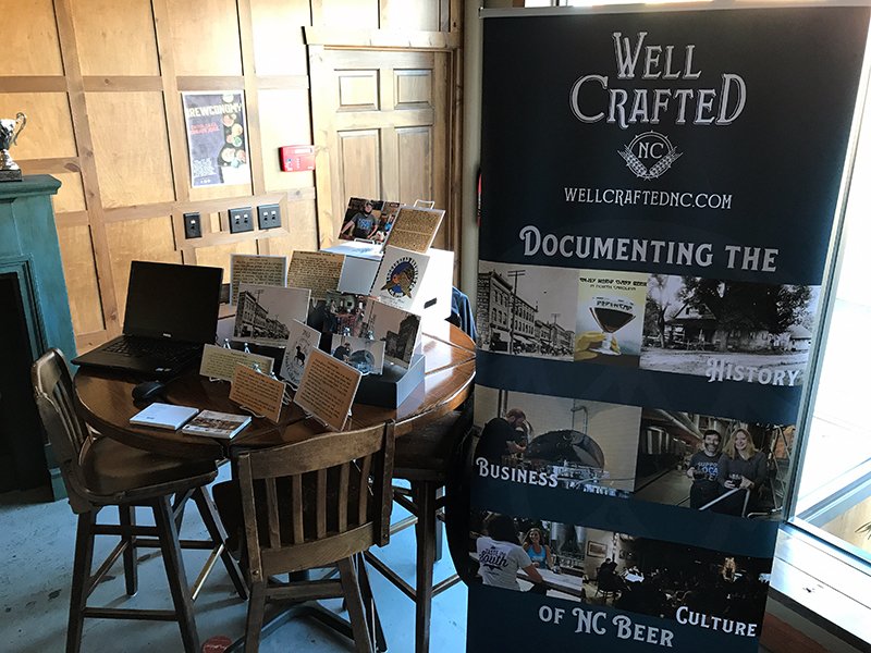 We were a part of the <a href="/Brewconomy/">Brewconomy</a> showing at <a href="/FourSaintsBrew/">Four Saints Brewing</a> w <a href="/ncbeer/">NC Craft Brewers</a> . An eventful time meeting people, talking about our project, a great documentary, and updates on the state of #ncbeer and #triadbeer . 1 more showing in Charlotte on 3/6. Check it out if you can, #cltbeer !