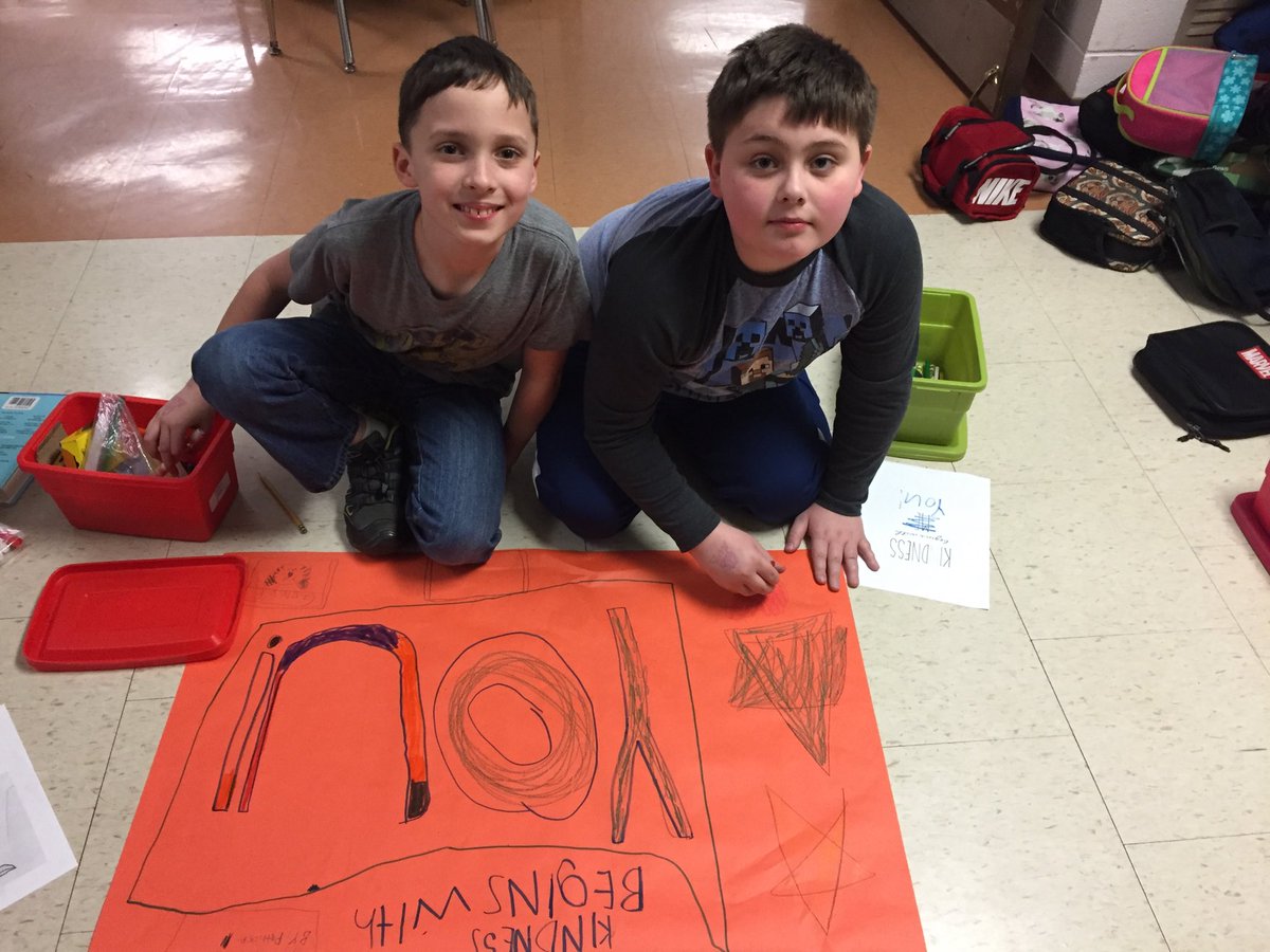 Getting ready to spread some kindness to the school!!!  #TeamFRA