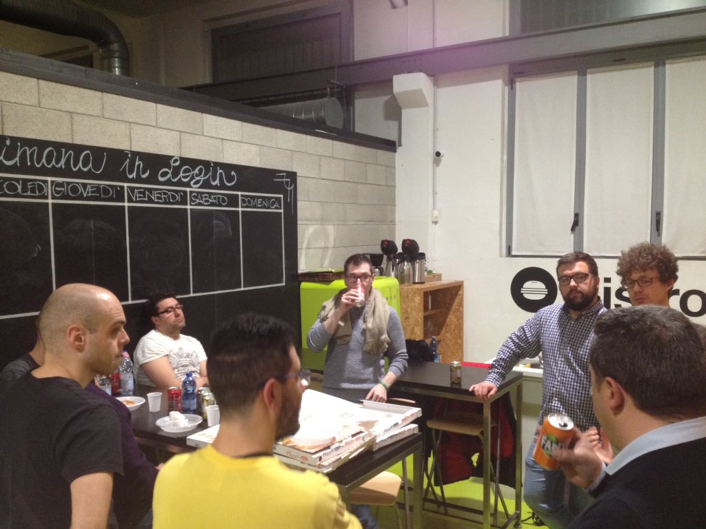 Ready for another #meetup in #milan with <a href="/_md/">Marcello Duarte</a>! Thanks to our friends <a href="/CoworkingLogin/">Coworking Login</a> for hosting this talk on #cohesion for #softwaredevelopment #teams! #agile #TeamworkMakeTheDreamwork