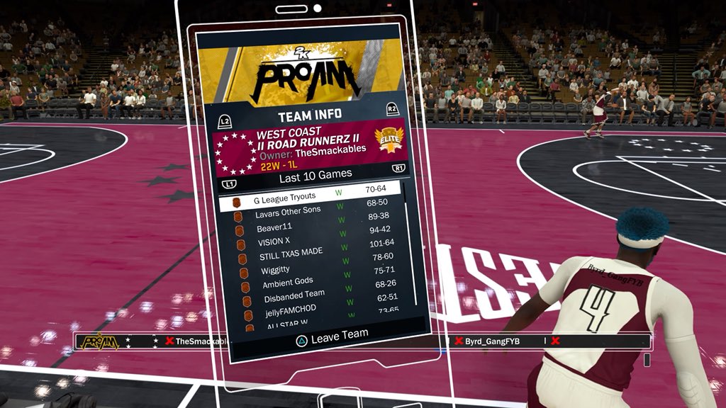 ByrddTurnItUp's tweet image. Only Up from here ‼️ Roadrunnerz coming to a court near you 😈 if we don’t make it this year we grinding for next year #2KDRAFTUS @youFamousEnough @2KProAmInsider @2kProAmReport @NBA2kplus @WalkOnWarriors  @AdamRubinNBA @codyparrent @Keiranthil @BlondeVenom @michaelawan13