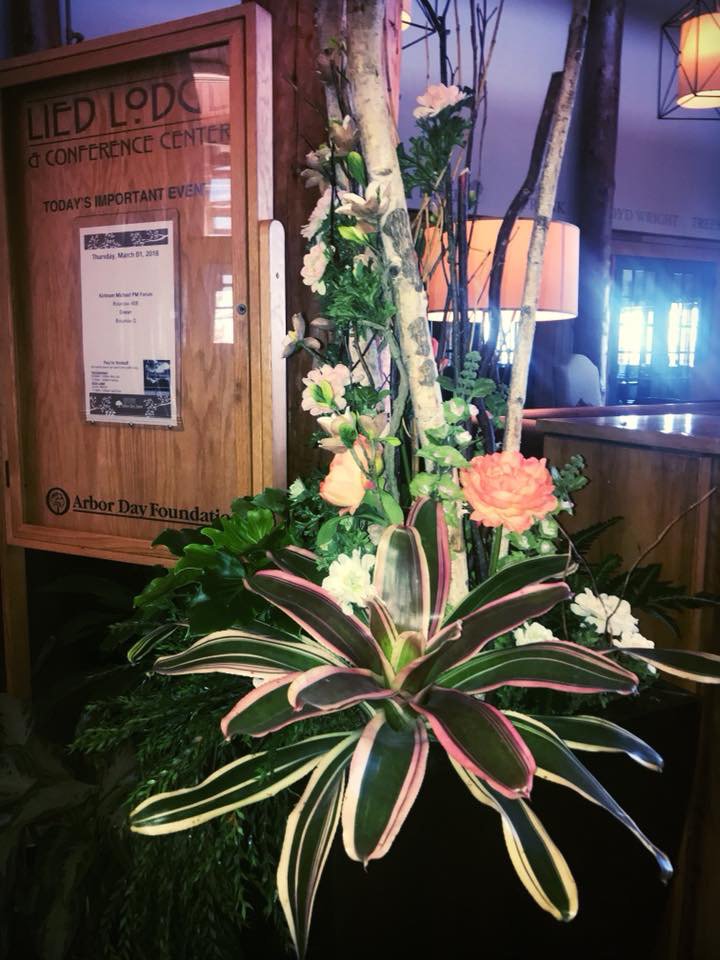 edenartofomaha's tweet photo. Planting the earth and sustaining nature are two things we have in common with Lied Lodge &amp; Conference Center and that’s why we represent the containers there. 🌏🌿🦄🎉❤️ #flowerteam #naturebuds #springbling #naturalartist #treebuddies 🌲🌱🌿🍃 #planttheearth https://t.co/mZdT6m1SSD