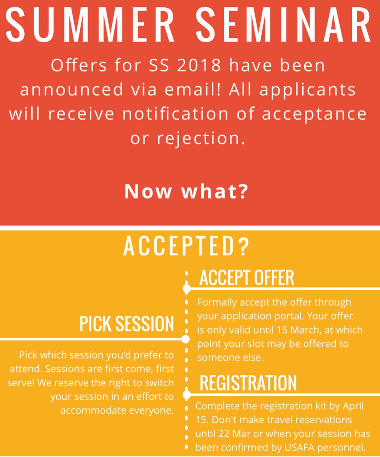 air force academy summer seminar application