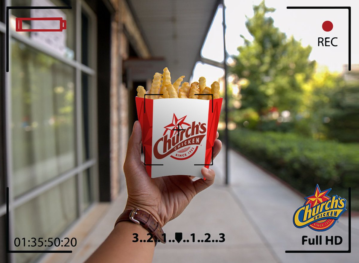 churchsbc's tweet photo. Fries, camera, action! Believe us, we could film a whole documentary on how good they are. https://t.co/VgJqSBE6bq