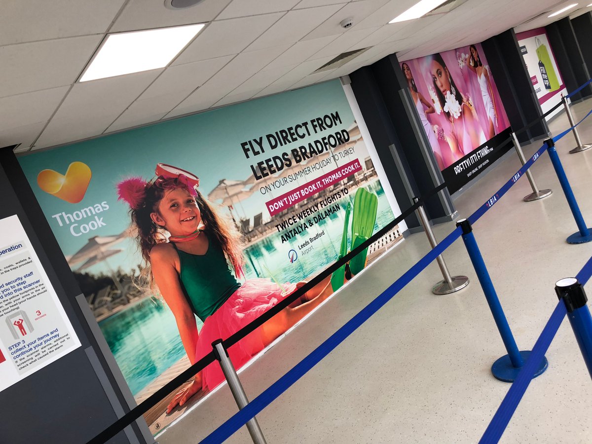 advertisinglba's tweet photo. From #digital, #print &amp; #lightboxes to #48sheets and wall wraps, we have multiple platforms to suit all budgets, so let us welcome you aboard with #Airportadvertising @LBIAirport ✈️ Call us now for more info 0113 391 3293 ☎️ https://t.co/D6CfV1Wfhu
