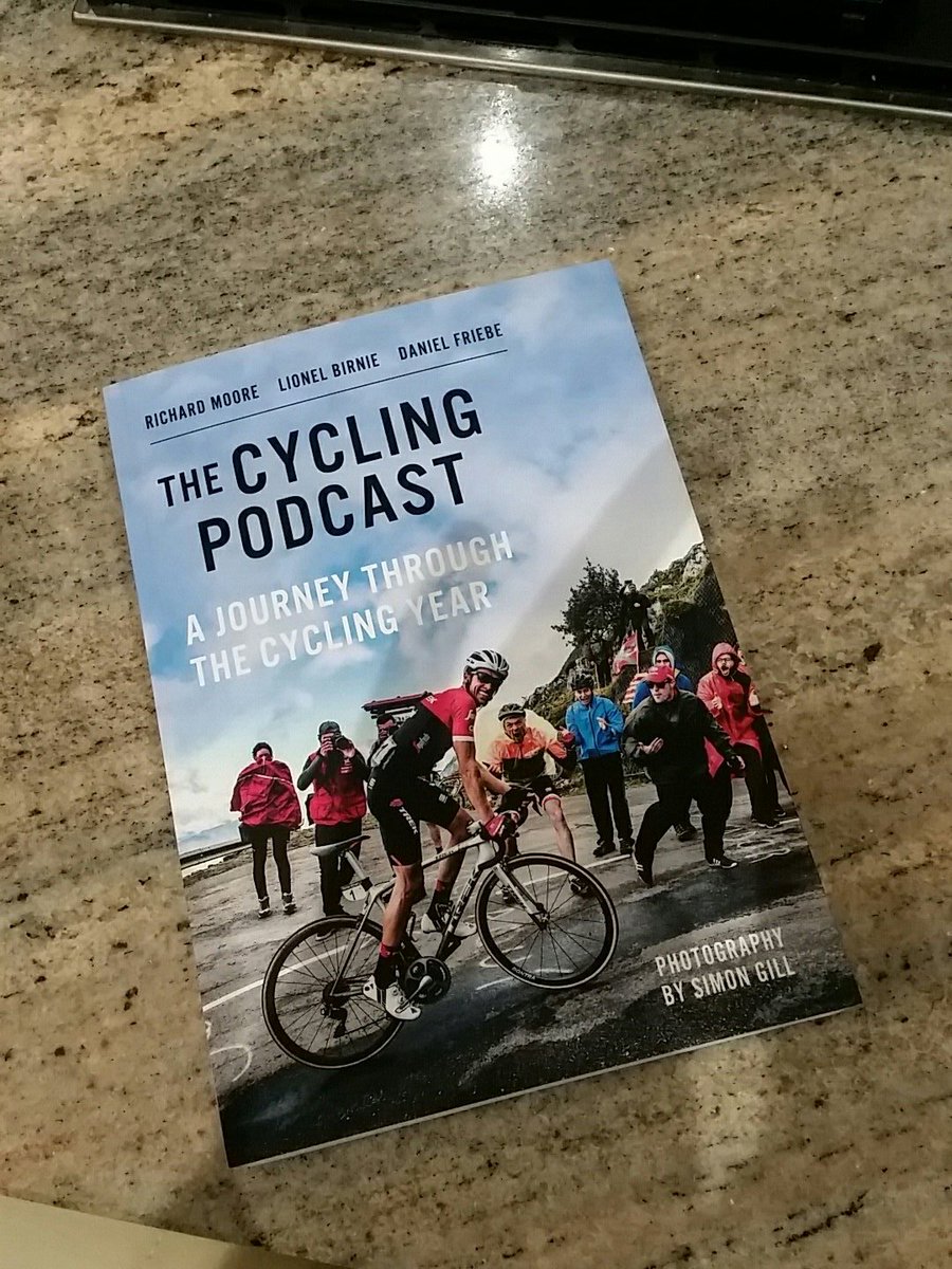 VeloVinoVeloce's tweet photo. It's arrived! Can't wait to meet the authors in person next week in Leeds @cycling_podcast https://t.co/2470mwiNt5