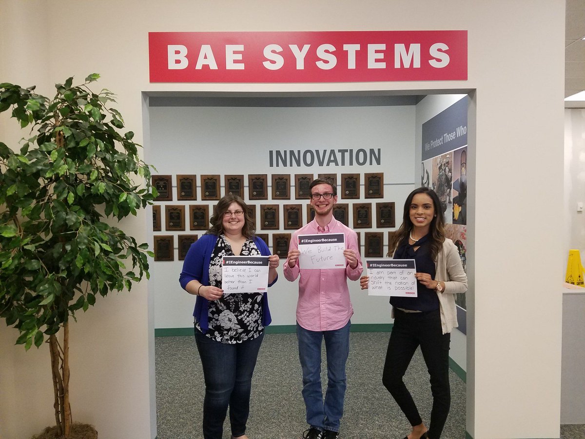 BAES_Careers's tweet photo. Meet Sara, Paul and Lopa, three of our engineers from Wayne, New Jersey! #IEngineerBecause... https://t.co/Ane14jOXAF