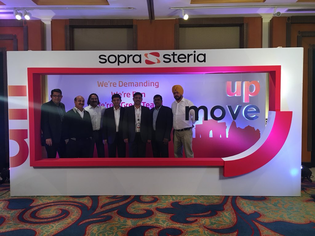SopraSteria_IN's tweet photo. After a day full of encouraging discussions on the growth and future of Sopra Steria India, the India Management Kick Off 2018 concluded with a resolve to move up towards a new era of digital transformation!
#MoveUp18 #SopraSteriaIndia #SopraSteria https://t.co/wExCHvV8HM