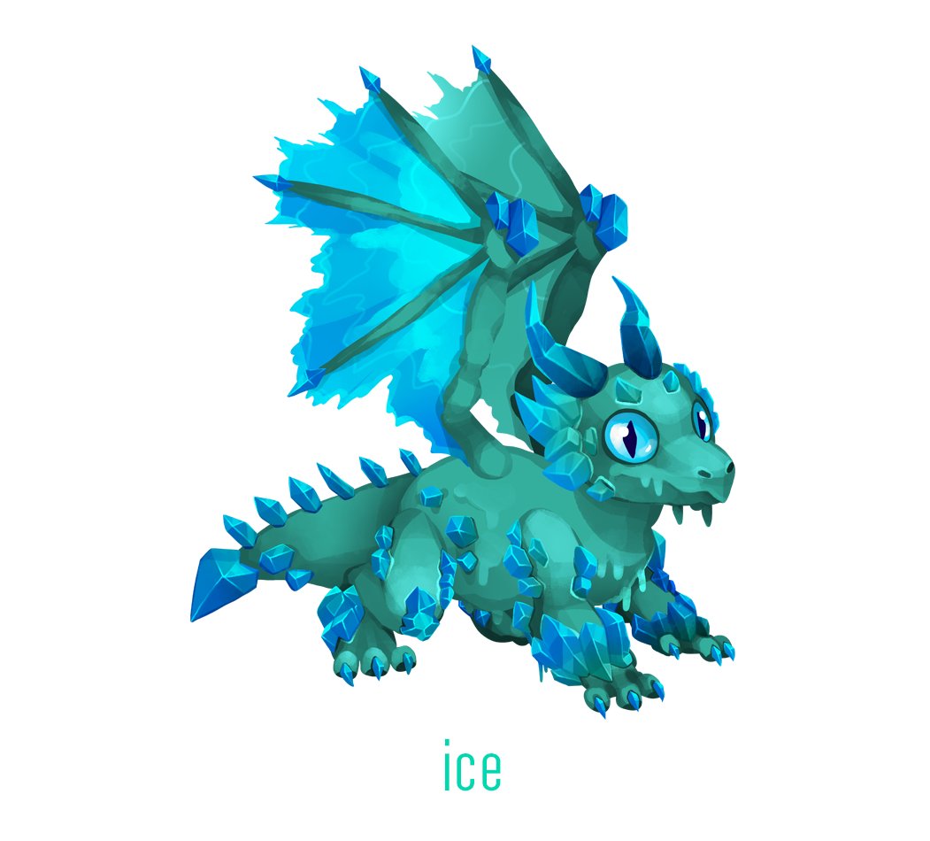 Fire And Water Dragons