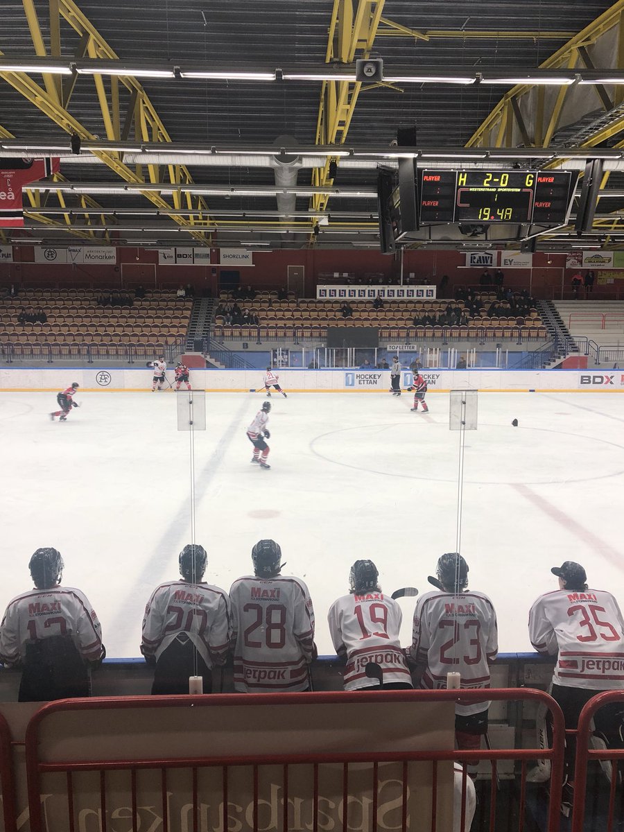 brooklyntigers's tweet photo. J20 ligge under med 2-0 mot Piteå efter 1:a perioden, skotten 11-11 🏒 https://t.co/H9vxpufetG