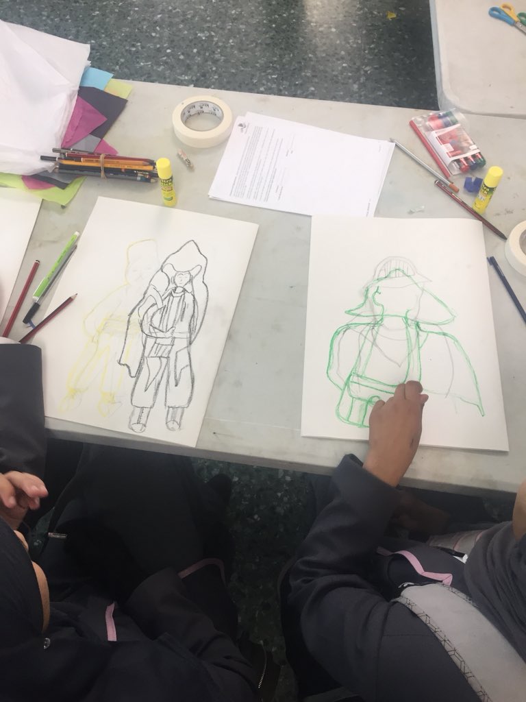THATnetworkLDN's tweet photo. Thank you, Berni @ual_insights Geraldine and Sarbjit @ATeamArts &amp; Fran @thames_music for support &amp;with running workshops &amp; invigilation.        Students and teachers had very creative&amp;inspiring workshop sessions. #ArtEducation #ArtsEd #Artsconnects #partnerships @karenbrockmusic https://t.co/extzHDqiyK