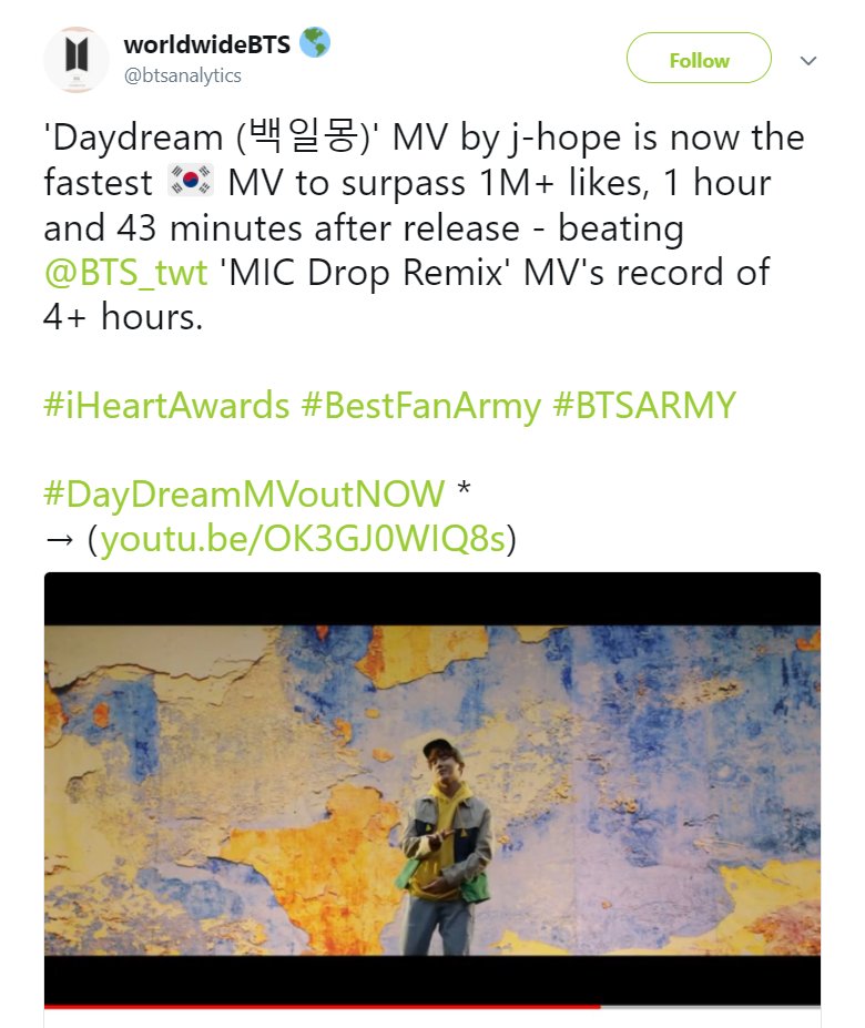 jeonglows's tweet photo. another episode of “karma is an army”

#HopeWorld #DaydreamMVoutNow https://t.co/heIZoc88OO