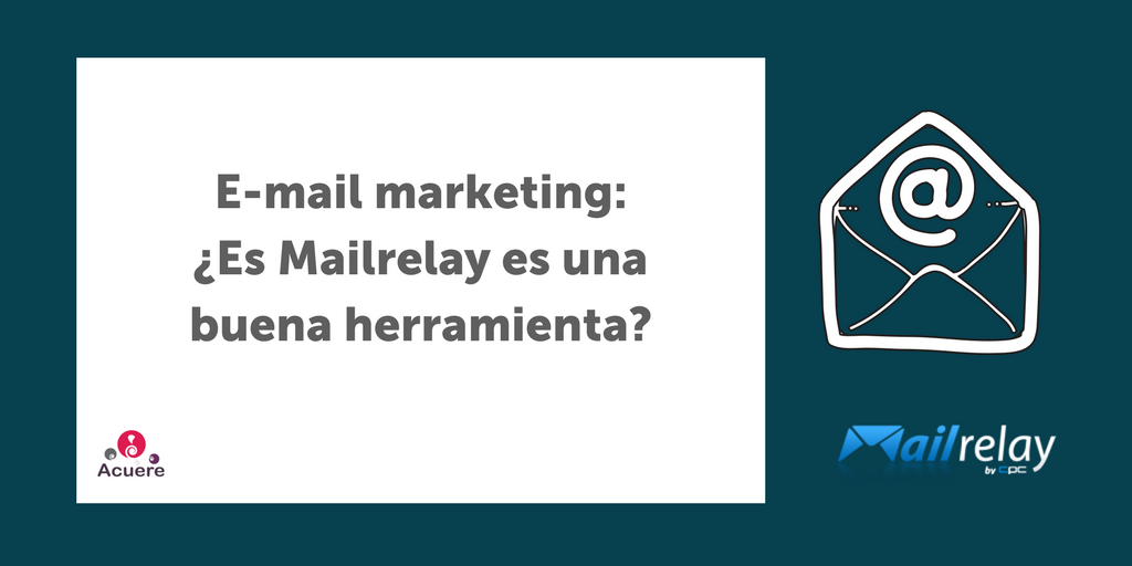 Acuere_'s tweet photo. E-mail marketing: ¿Es Mailrelay es una buena herramienta? https://t.co/1S21AfebCU https://t.co/eXjHhsd2k9