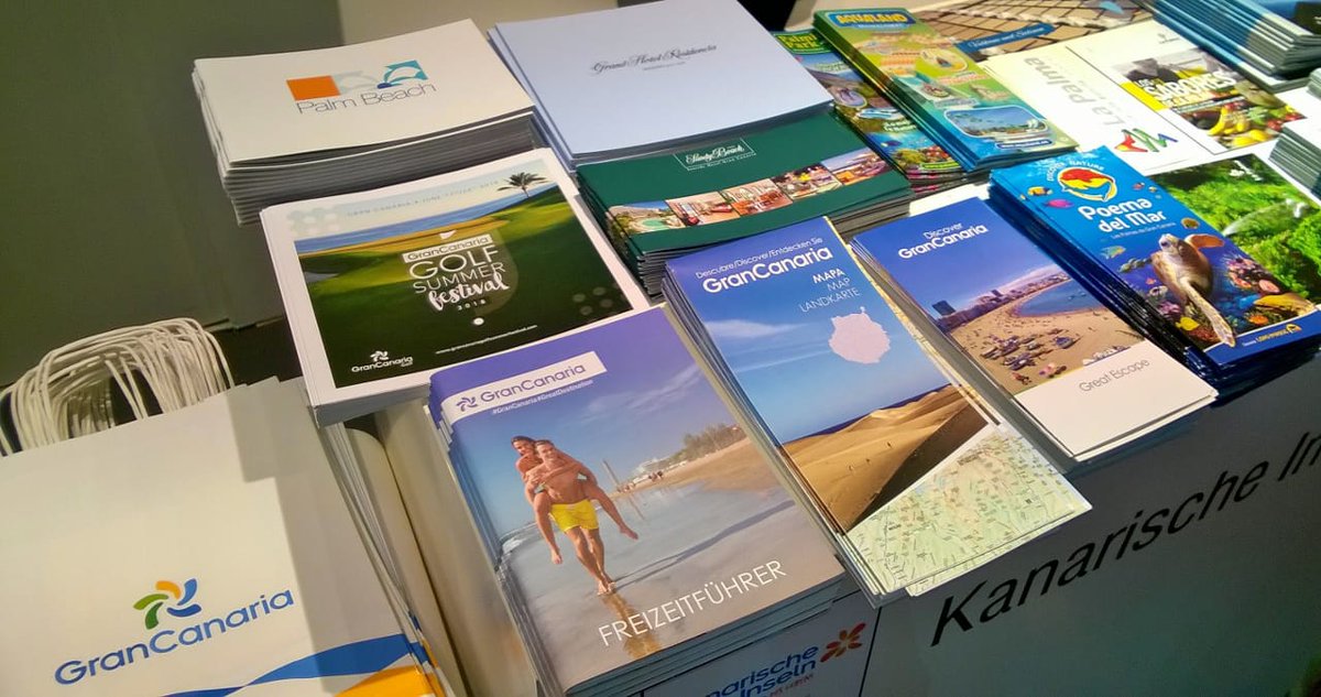 GranCanariaTur's tweet photo. Gran Canaria ha actualizado los contenidos promocionales de los turoperadores y agencias de viajes que han participado en la feria #freeMunich, el evento de turismo y ocio más importante de la región de Baviera que ha recibido a más de 135.000 visitantes https://t.co/woVyEKd8rX