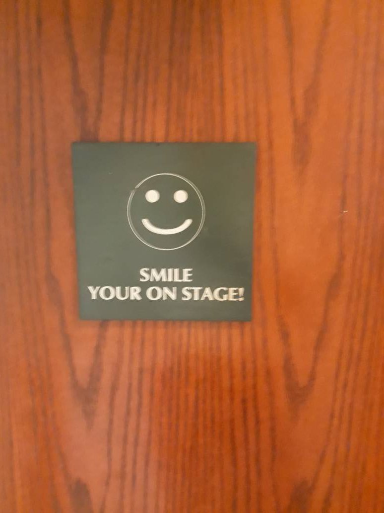 amrithkumar's tweet image. Dear @HiltonHotels  @EmbassySuites this sign is an embarrassment in an otherwise lovely hotel. Please fix it! #englishfail