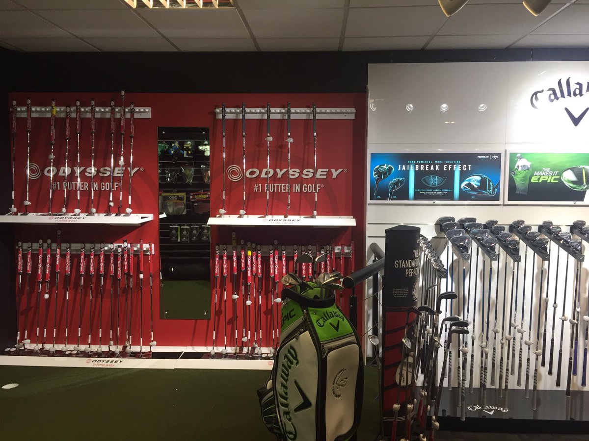 KingsLinksGC's tweet photo. We got a shiny new @CallawayGolf and @odysseygolf stand put into the store today! Looks 👌🏼 #rogue #oworks https://t.co/1UAdshQy01