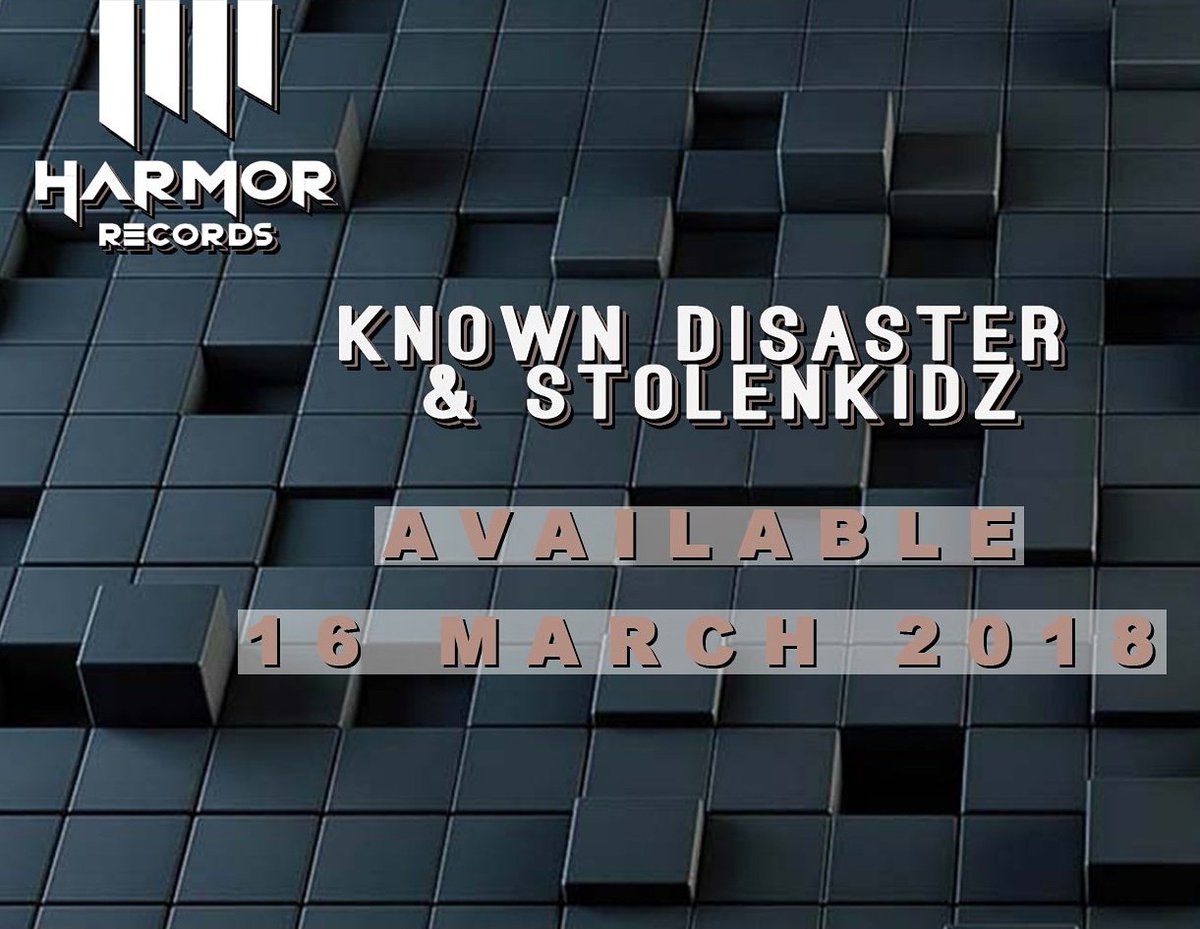 knowndisasters's tweet photo. Next launch next to @stolenkidzmusic
#harmorrecords #rollitup #available #march #knowndisaster https://t.co/Q4qKT8nAS5