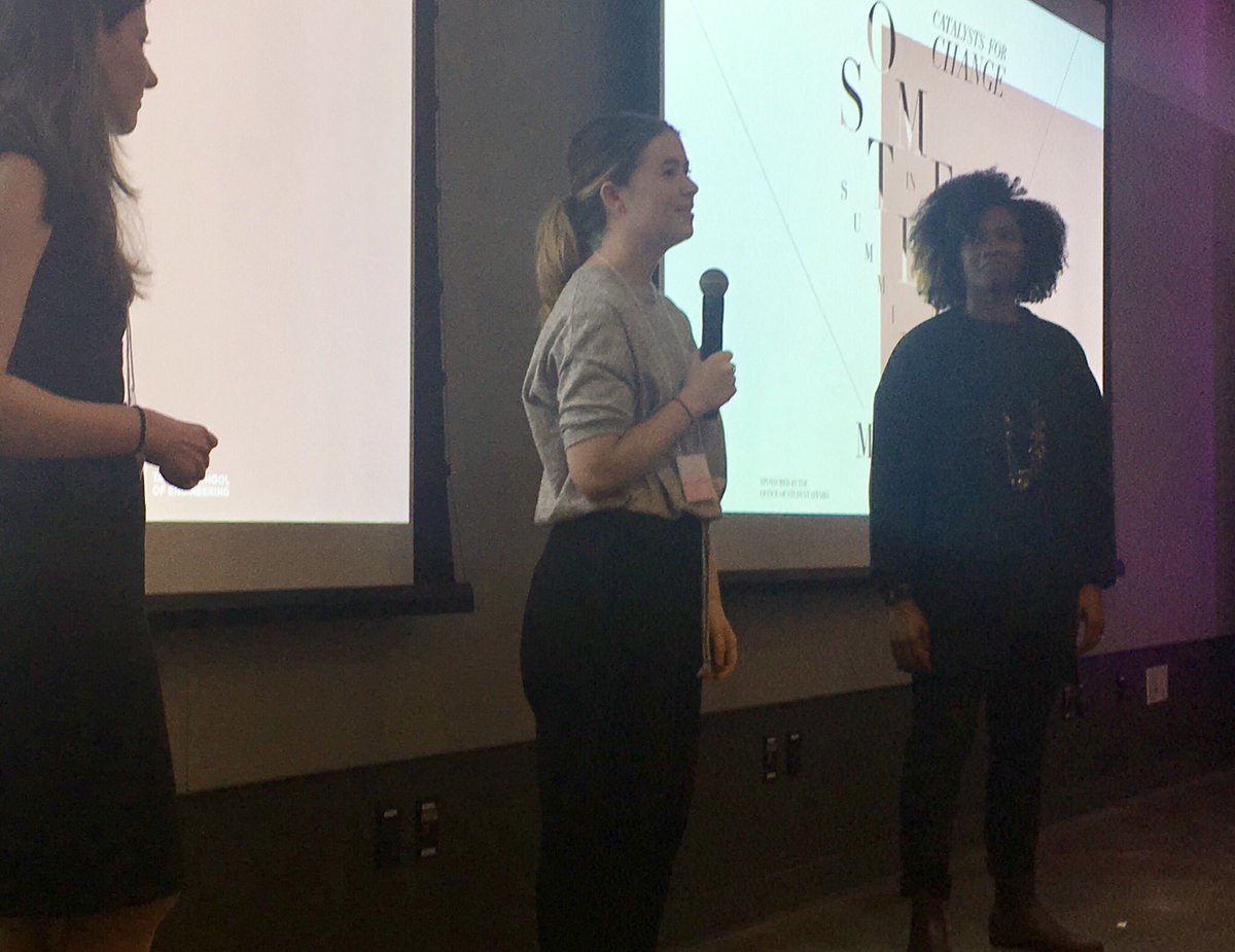 VivekaHulyalkar's tweet image. . @alpalindrome for president 👑🙌🏽✨ #WomenInSTEMSummit #droppingknowledge