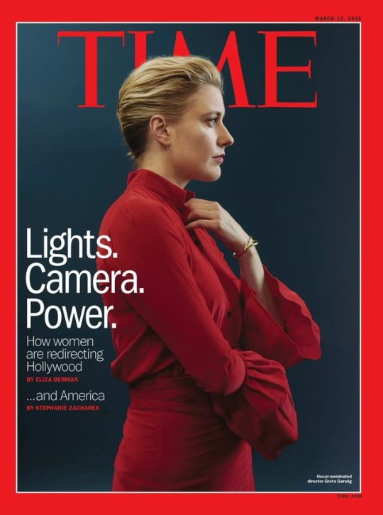 The great Greta Gerwig on the cover of <a href="/TIME/">TIME</a>