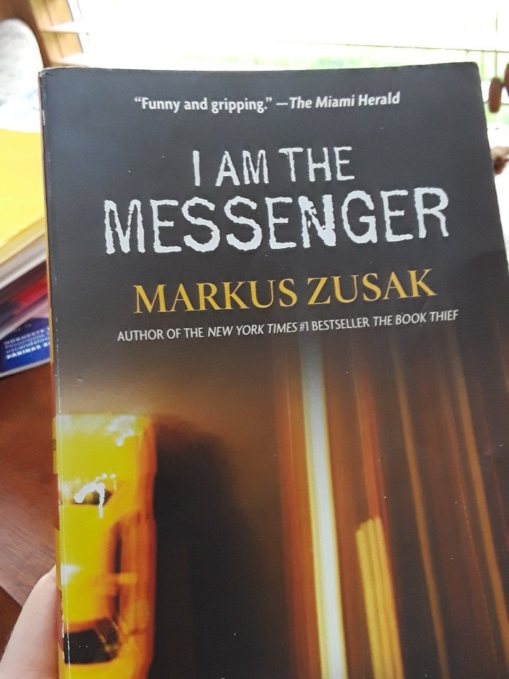 DawnOfTheDziok's tweet image. The father speaks for a while then, and I love what he says and the way he says it...The father speaks with a sincerity that's hypnotizing. Not about God, but about the people of this town getting together. Doing things together. Helping each other.
#Iamthemessenger #WorldBookDay