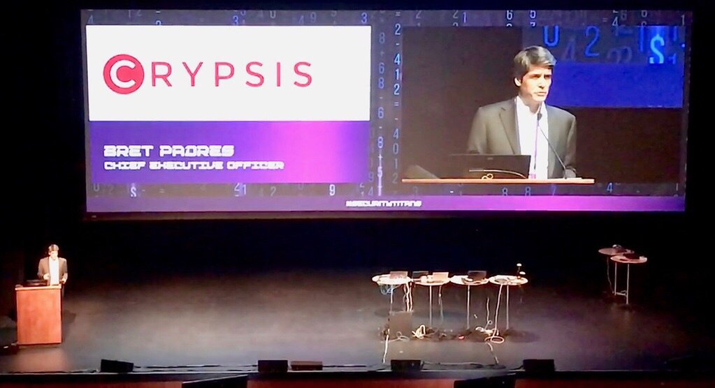 CrypsisGroup's tweet photo. Our CEO Bret Padres had the opportunity to present alongside the biggest names in #infosec at last week's #SecurityTitans conference. We loved being with industry thought leaders, hearing their stories &amp; groundbreaking work in #cybersecurity. https://t.co/irSl8HxbEZ