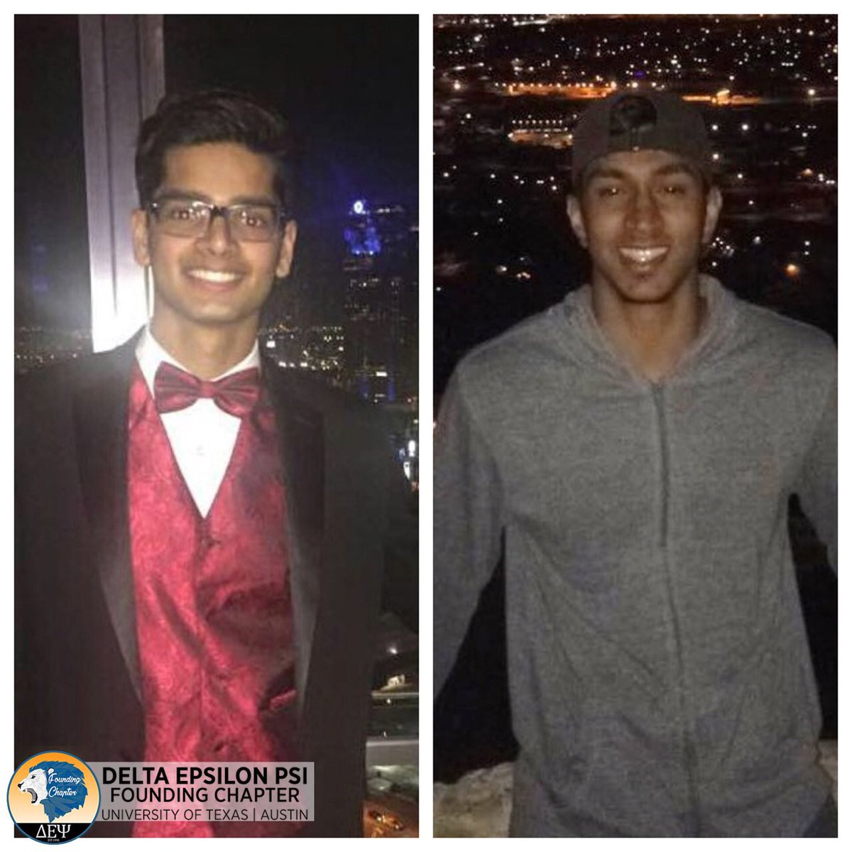 DEPsi_Founding's tweet photo. Varun Bojji is a sophomore economics major &amp; Shan Momin is a sophomore nursing major. Remember to donate to buzz these guys by 4:00 PM and come watch the buzzing happen in the West mall at 5! #buzzforacure https://t.co/CW0hjRH0WT