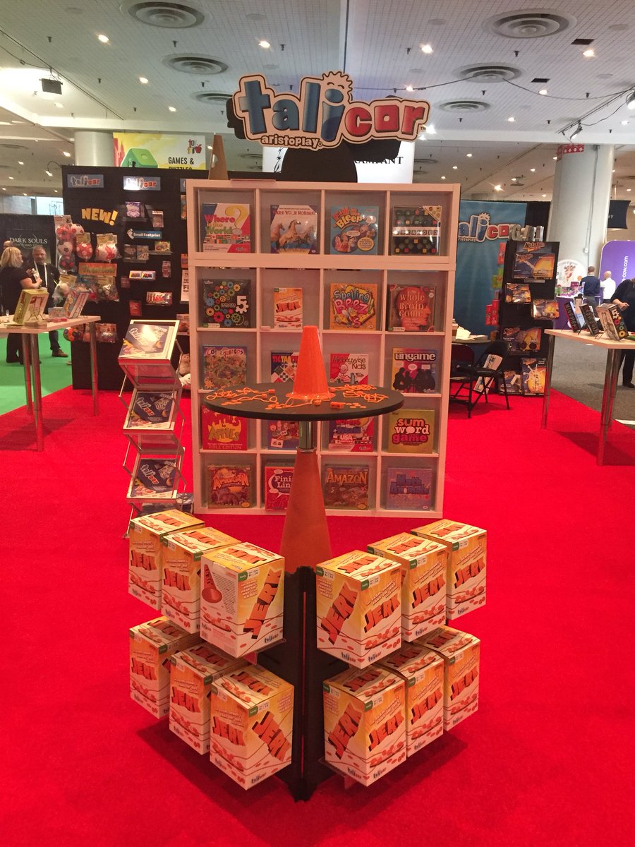 TalicorGames's tweet photo. Best ToyFair ever. Thank you to all who stopped by to see what’s new at Talicor! https://t.co/bZMF6tOqbD