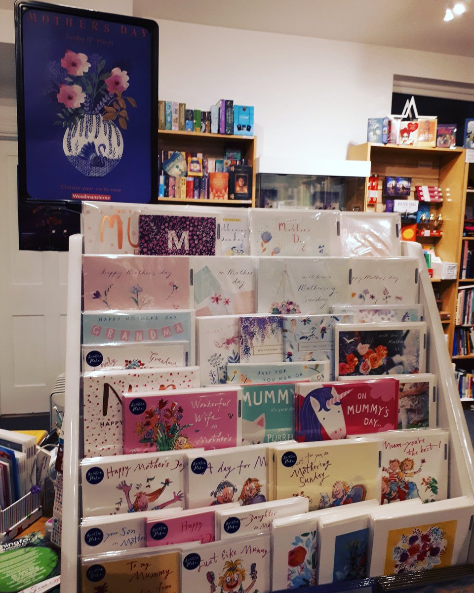 ChingfordBooks's tweet photo. Mother's Day is on the way.. Pop to the shop to get your card... a variety to choose from 😊

#MothersDay #JosBookshop #PopToTheShop #Cards #ShopSmallWhereYouCan #MagicOfTheBookshop #Independent #Chingford ❤😊📚 https://t.co/PIJnBlTSzc
