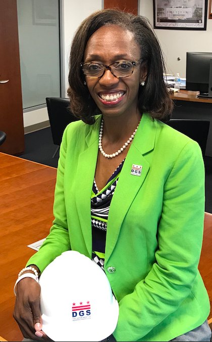 DCDGS's tweet photo. Today we begin the celebration of #WomensHistoryMonth by honoring the Professional Engineer who leads our agency, Greer Johnson Gillis. We salute her commitment to STEM education &amp; her strong leadership as the change agent for @DCDGS @WeElevateDC @MayorBowser @DCMOWPI @piodgs https://t.co/UAOKXV3Sfn