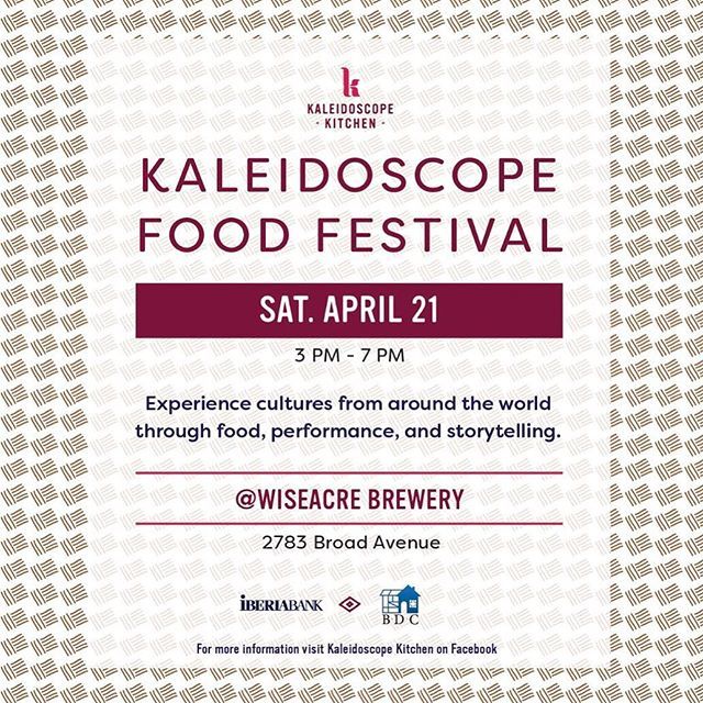 April 21st is the second annual Kaleidoscope Food Festival! That’s right. Y’all showed up last year in full force and celebrated our food business entrepreneurs. So much so that we just have to do it again! ift.tt/2t8vETF
