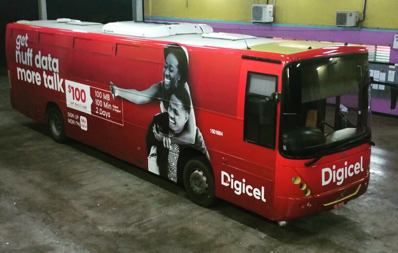 NOAJamaica's tweet photo. One island-wide campaign, and a few big red buses to go with that. 😌 We do it all at NOA!
@digiceljamaica #campaign #nuffdata #moretalk #islandwide https://t.co/N9JZe4rLi7