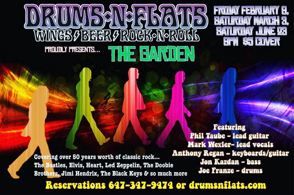 We are back, baby! <a href="/thegardenTOR/">The Garden Toronto</a> are set to raise the roof on <a href="/DrumsNFlats/">Drums N Flats</a> this Saturday night! <a href="/philtaube/">Phil Taube</a> youtu.be/iSx0zdoIy-s