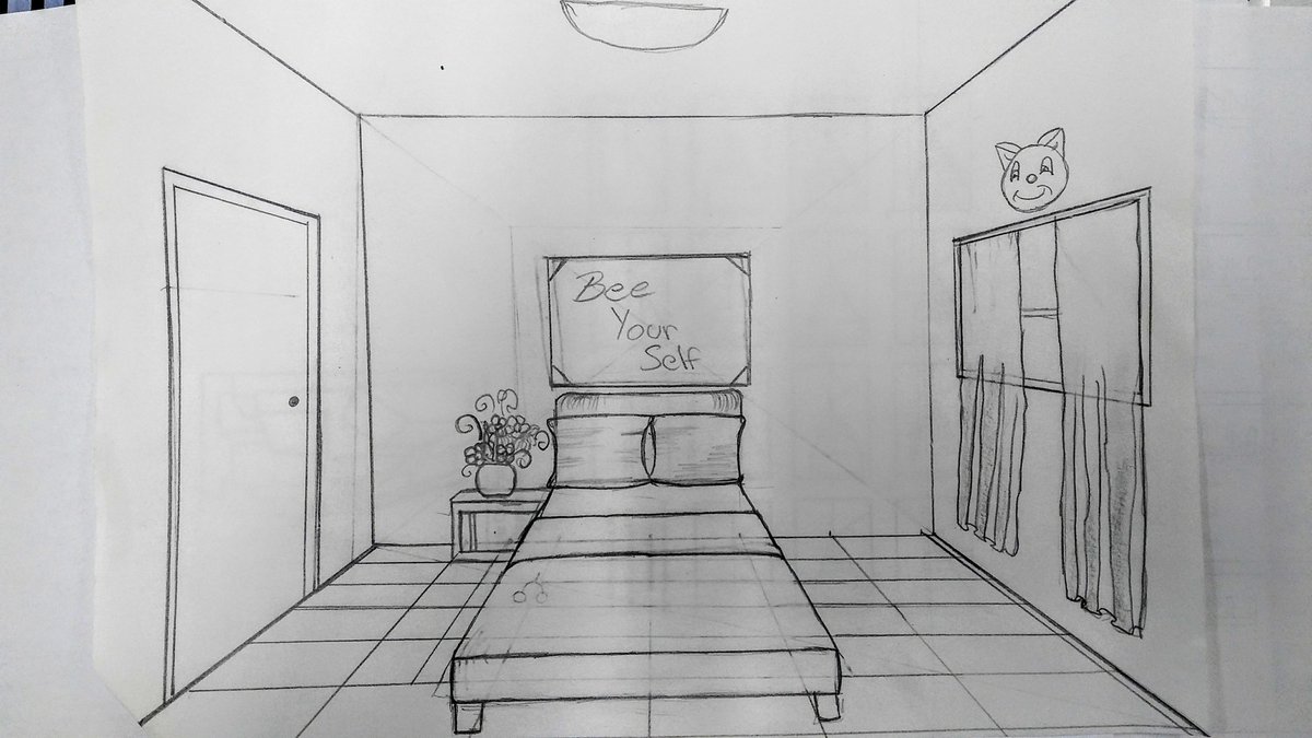 Jax On Twitter 1 Point Perspective Room Design 2dart