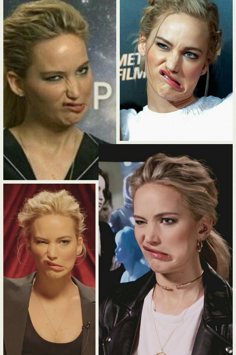 Jennifer Lawrence Jennifer S Facial Expressions I Bet She Has A