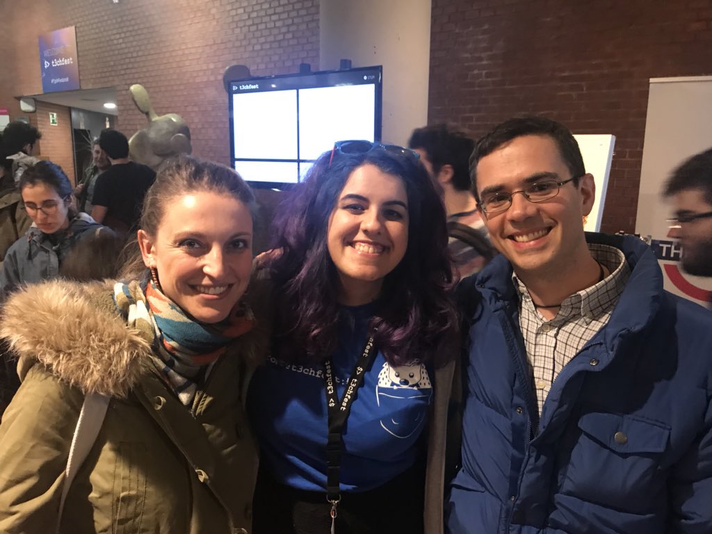 sailormerqury's tweet photo. Qué alegria más grande @codemotion_es +@T3chFest 🎉🎉

Gracias por venir 💙
#T3chFest2018 https://t.co/FEGpTVGBYV