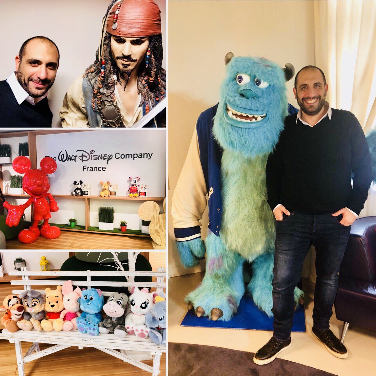 GillesTannugi's tweet photo. Visite ce matin dans les locaux de Disney pour @perfmaker๐
#Fun
#GrandEnfant
#Startup
#PerfmakerEnMarche
#BoostYourWebsite https://t.co/YeM9vTWKCn