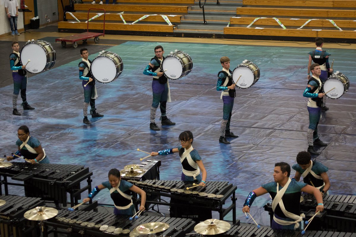 InfinityPerc's tweet image. 2018 INFINITY 3 (PIA) performs “Skins“ @ the WGI Tampa Regional. 

Witness I3&apos;s transformation from old to new at the FFCC Focus Central/North show on Saturday, March 10th  Oviedo HS. 🦎🎨
ow.ly/9eRK30iCIoK

#INFINITY2k18 #FFCC2018 #WGI2018 #Remo #VicFirth #MyVisualPackage