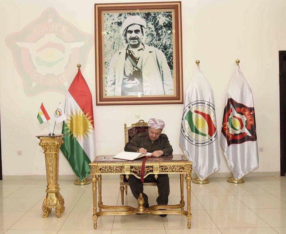 KDP security apparatus is dominated by Barzani family: while "Kurdistan Region Security Council" which swallows all "security, military intelligence" is headed by Masrour Barzani who went back to Kurdistan in 1998, KDP Counter Terrorism is dominated by Barzani's grandchildren.