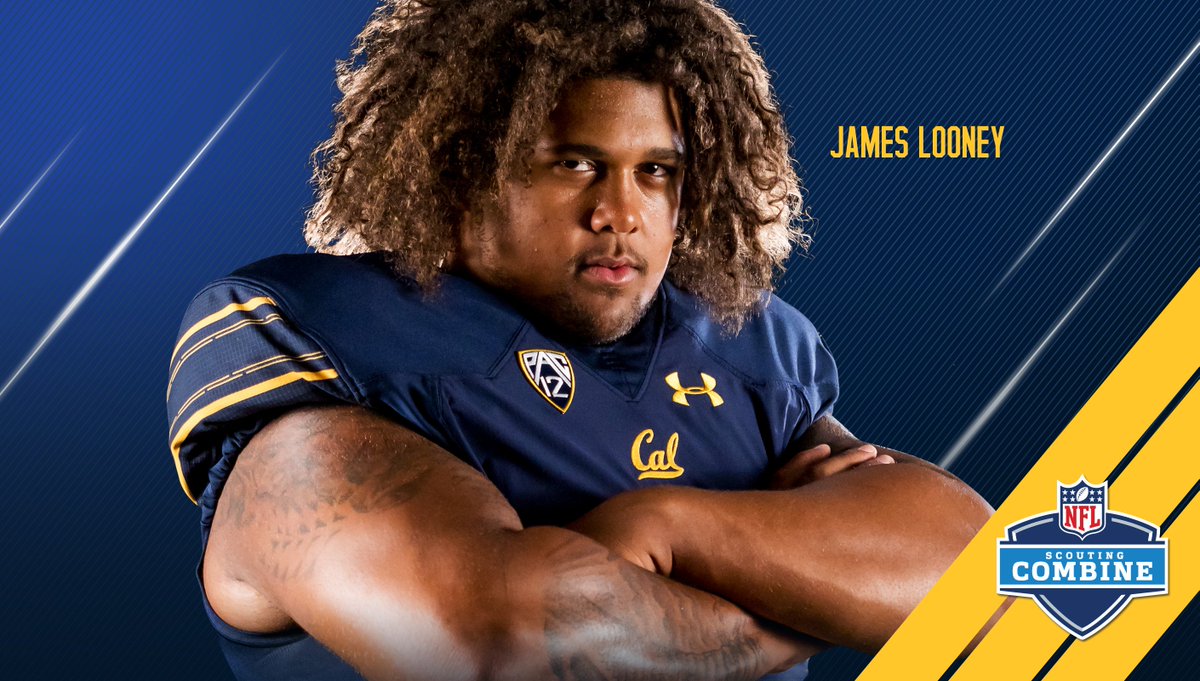 The #NFLCombine is the time to shine. Make sure you're watching <a href="/looneytunes561/">James Looney</a> this weekend! #ProBears
 
📝: calbea.rs/18combine
