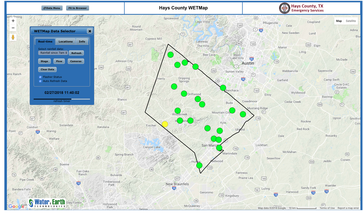 sanmarcosrecord's tweet photo. Hays County has a brand new flood early warning system designed to inform the public and emergency officials about weather and road conditions throughout the county. #smtx #smtxFlood #txst #SMCISD #HaysCounty
story($): https://t.co/XZCaNFNHVS https://t.co/3Dau6bSmxI