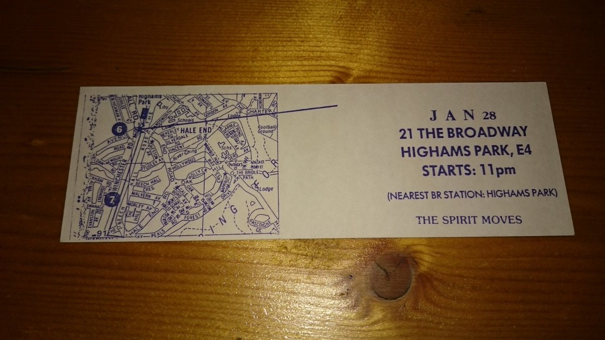 Greenhalgh's tweet photo. The spirit moves. Baptism rave. House, techno, garage. Higham Park, London 1988 1989 #raveart #raveflyer https://t.co/a7JQ4cQBUn