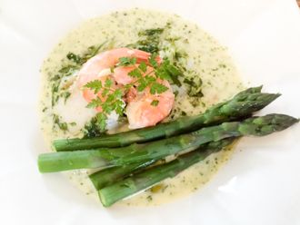 alittlebitfood's tweet photo. Have a lucky #Thursdate this evening? Make it #herbilicious by preparing a romantic meal for two with our Hake in chervil sauce with prawns ๐ https://t.co/SepjRKpkot https://t.co/P5705IgWYj