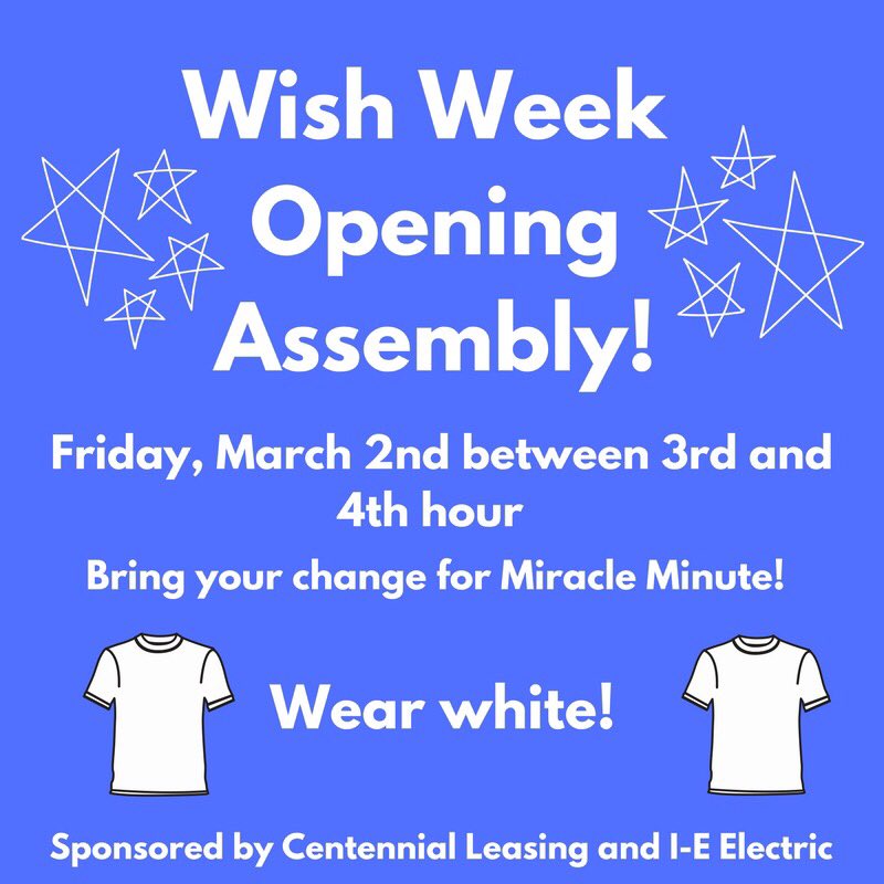 ChapWishWeek's tweet photo. CHAP! Don’t forget to wear WHITE tomorrow for the opening assembly 💭⛸⚪️☁️❕✉️ #AllInForWho https://t.co/qHeYkke5na