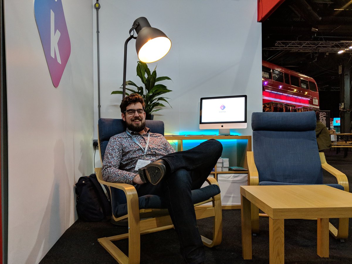 Here's <a href="/kit_hargreaves/">Kit Hargreaves</a> relaxing after a long day! Until next year #PNLive! Looking forward to catching up with everyone we've met!