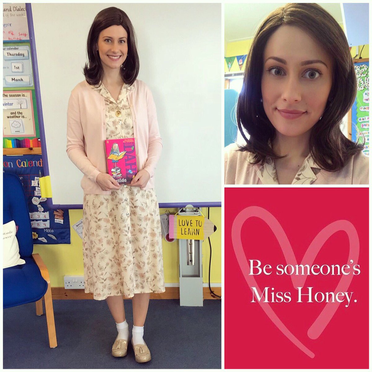 Happy World Book Day I loved being Miss Honey for a day! #worldbookday #mis...