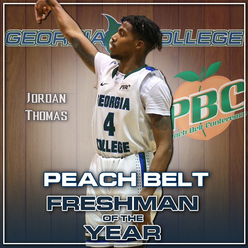 GCSUBobcats's tweet photo. What goes around...comes around

After a stellar season, JT is your PBC Freshman of the Year

Congrats Jordan! #ThunderBrought https://t.co/nkM7cTD4hU
