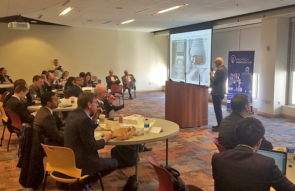 MedTechAwards's tweet photo. Articulus Bio is developing a joint system to eliminate friction and restore patients' full range of motion following total joint replacement https://t.co/7zeJUCks7B