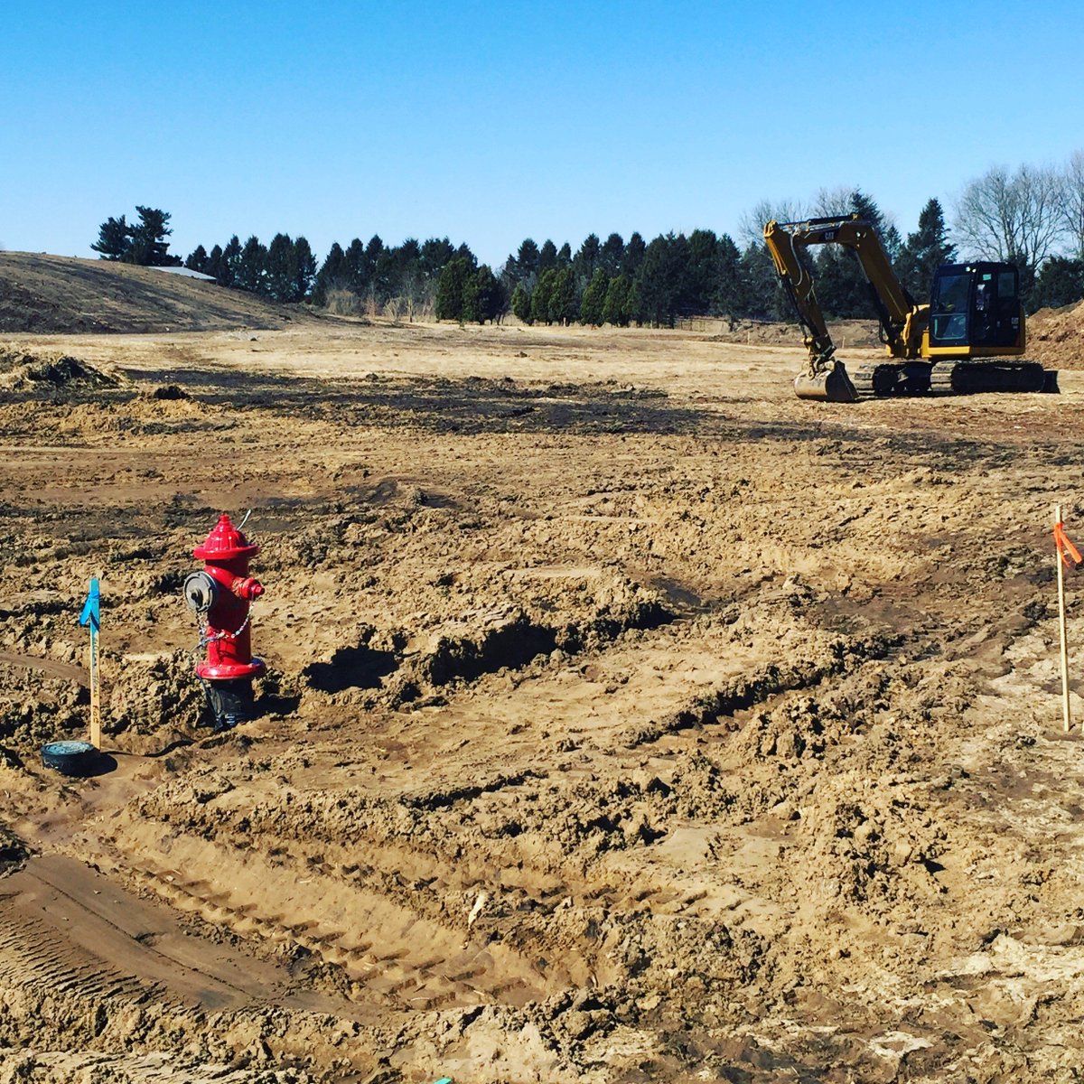 Q4RealEstate's tweet image. We're not watching for tulips this Spring, we're watching the fire hydrants come up at Peck's Landing.  #development #peckslanding #signsofprogress #pivotrealestate