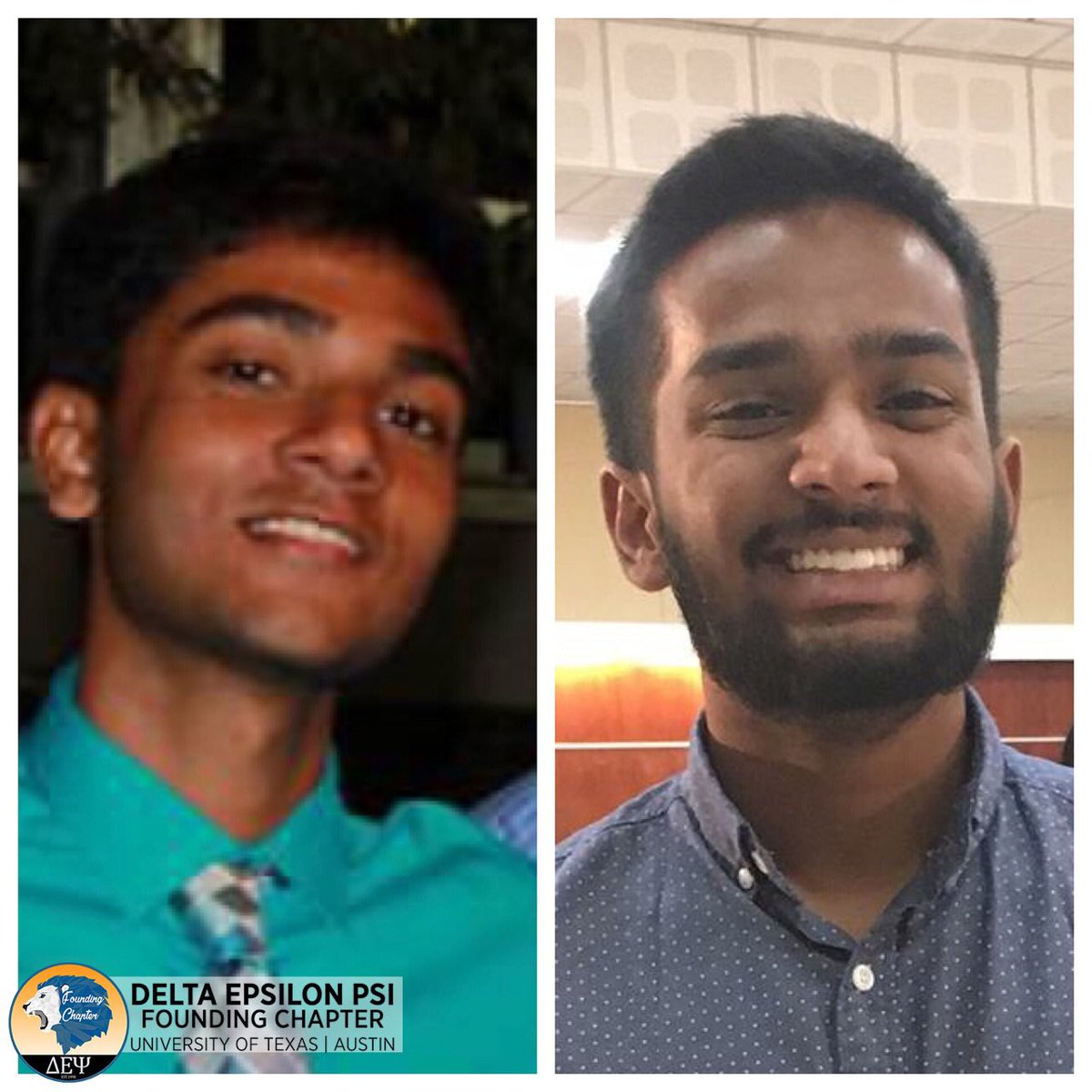 DEPsi_Founding's tweet photo. Nav Murthy is a sophomore biomedical engineering major and our Vice President External &amp; Sathvik Byreddy is a sophomore business major. Donate to JDRF by venmoing @deltafounding! Donations end at 4:00 and Prem, Raj, and Parth lead in donations currently. #buzzforacure https://t.co/kU4IYSr2k8