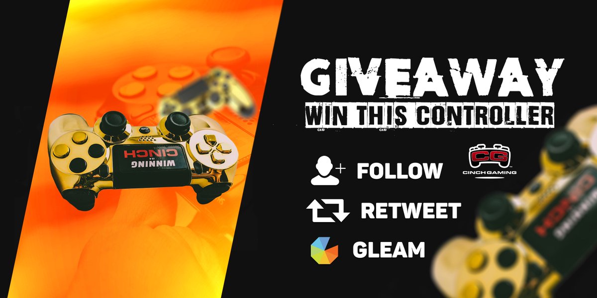 CinchGaming's tweet image. Enter our "March Giveaway" to win a Gold Cinch Controller! 

RT, Follow &amp;amp; Enter here: cinchgaming.com/dev/giveaway/

#Giveaway